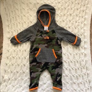Infant Fleece Onesie w/Hood